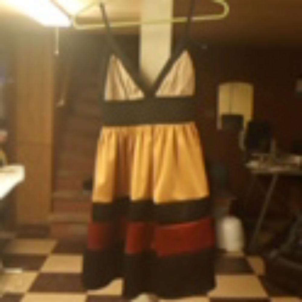 Earth tone dress